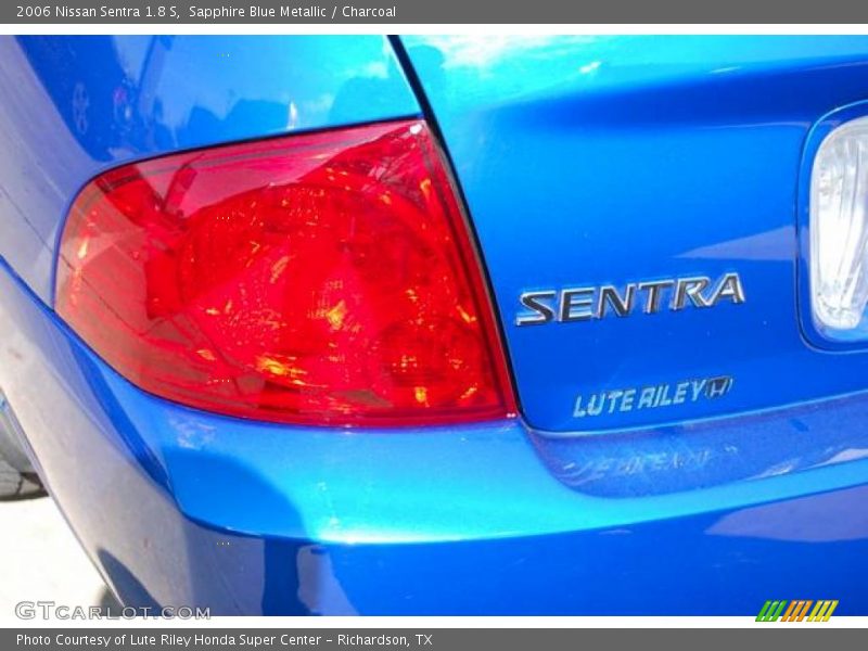 Sapphire Blue Metallic / Charcoal 2006 Nissan Sentra 1.8 S