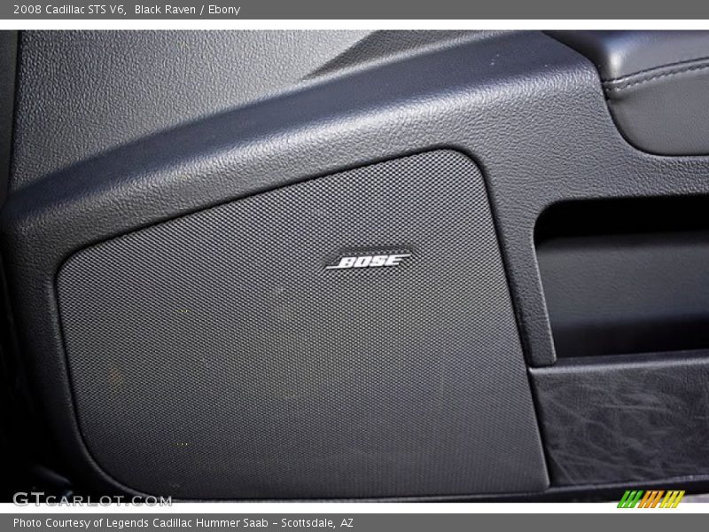 Black Raven / Ebony 2008 Cadillac STS V6