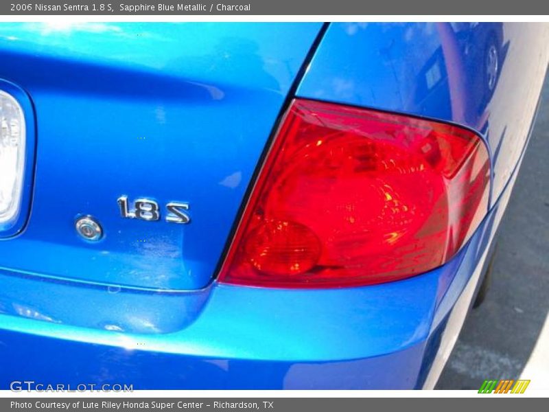 Sapphire Blue Metallic / Charcoal 2006 Nissan Sentra 1.8 S