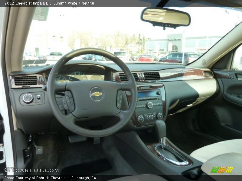 Dashboard of 2012 Impala LT