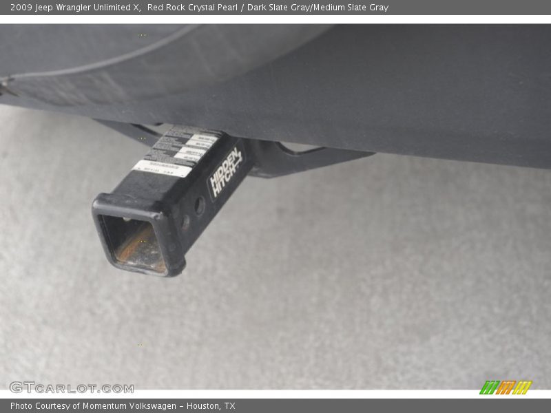 Red Rock Crystal Pearl / Dark Slate Gray/Medium Slate Gray 2009 Jeep Wrangler Unlimited X