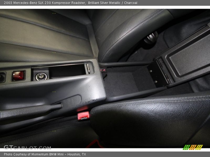 Brilliant Silver Metallic / Charcoal 2003 Mercedes-Benz SLK 230 Kompressor Roadster