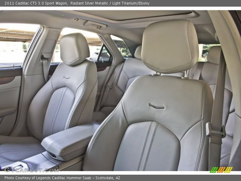 Radiant Silver Metallic / Light Titanium/Ebony 2011 Cadillac CTS 3.0 Sport Wagon