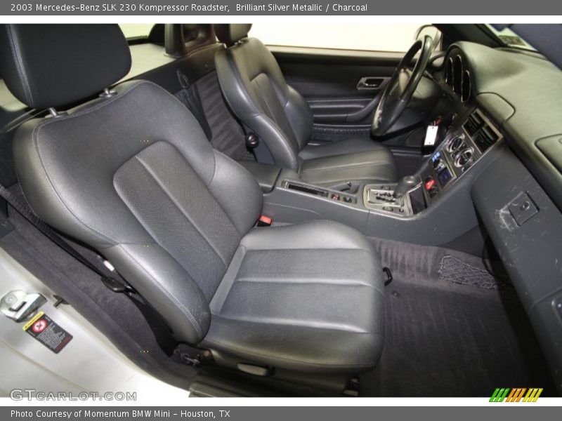 Brilliant Silver Metallic / Charcoal 2003 Mercedes-Benz SLK 230 Kompressor Roadster