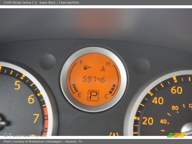 Super Black / Charcoal/Steel 2008 Nissan Sentra 2.0