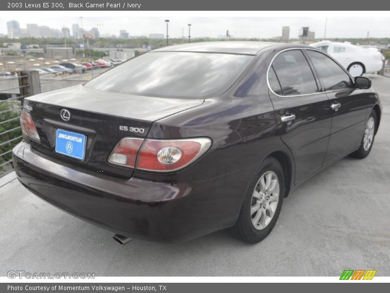 Black Garnet Pearl / Ivory 2003 Lexus ES 300