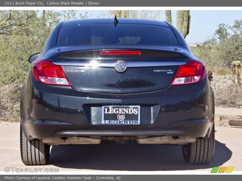 Carbon Black Metallic / Ebony 2011 Buick Regal CXL