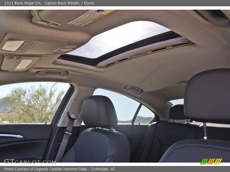 Carbon Black Metallic / Ebony 2011 Buick Regal CXL