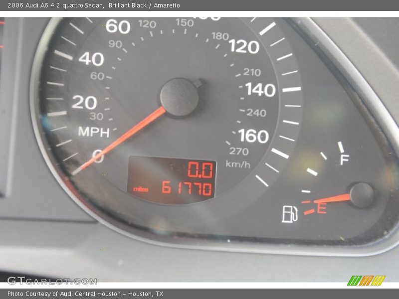 Brilliant Black / Amaretto 2006 Audi A6 4.2 quattro Sedan