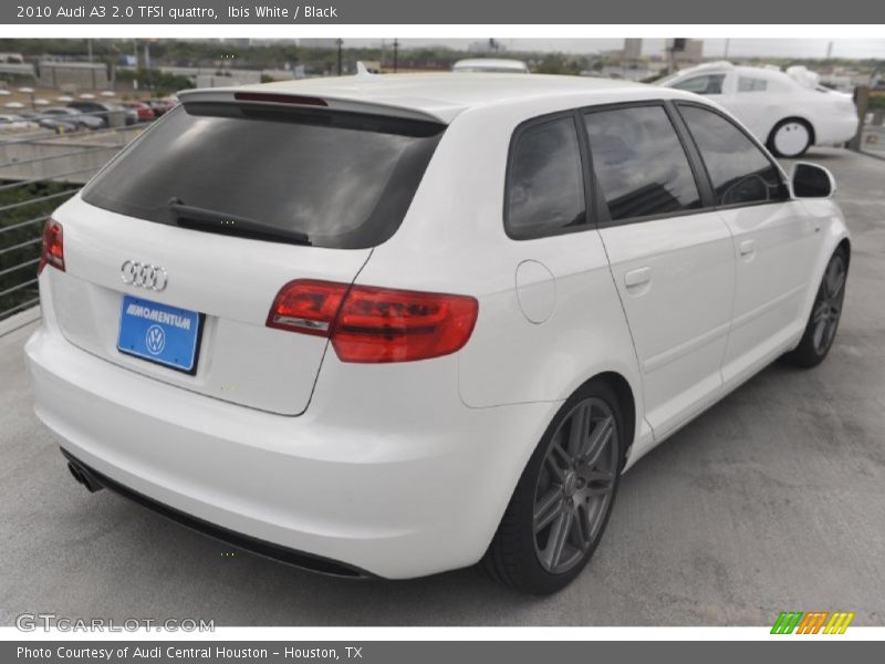 Ibis White / Black 2010 Audi A3 2.0 TFSI quattro