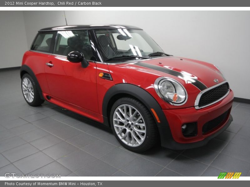 Chili Red / Carbon Black 2012 Mini Cooper Hardtop