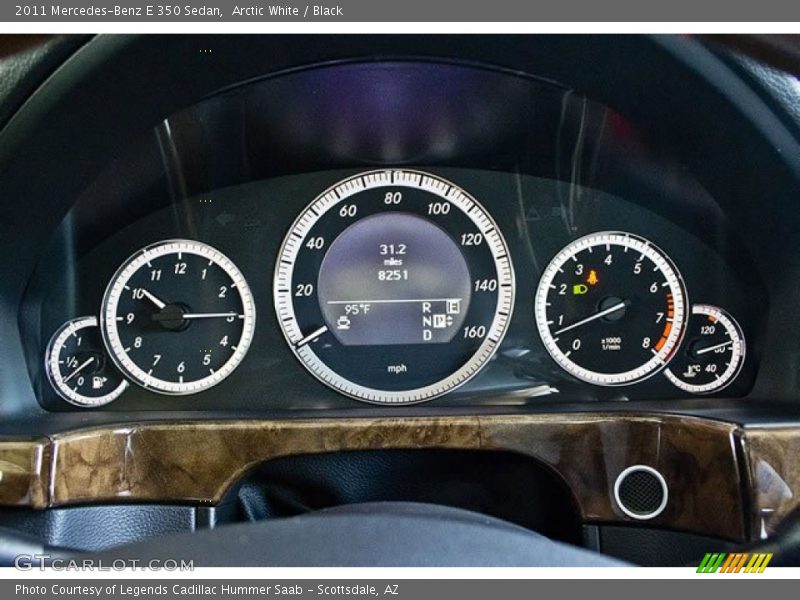  2011 E 350 Sedan 350 Sedan Gauges