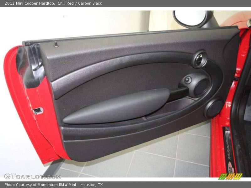Chili Red / Carbon Black 2012 Mini Cooper Hardtop