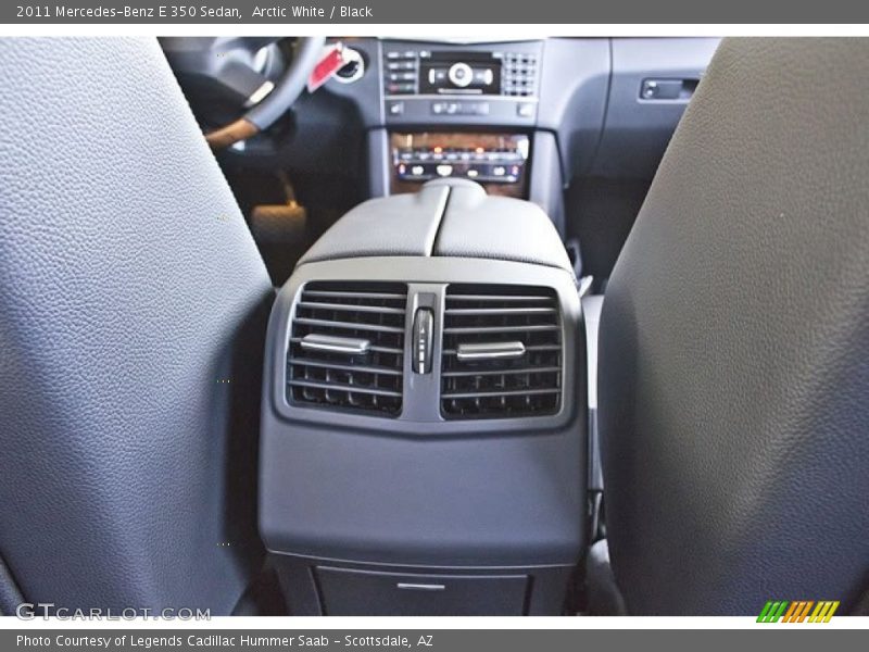 Arctic White / Black 2011 Mercedes-Benz E 350 Sedan