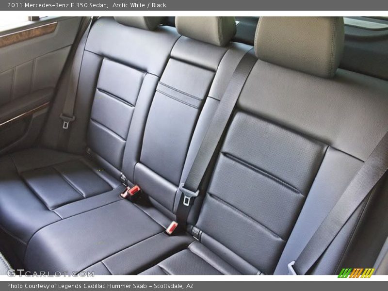 Arctic White / Black 2011 Mercedes-Benz E 350 Sedan