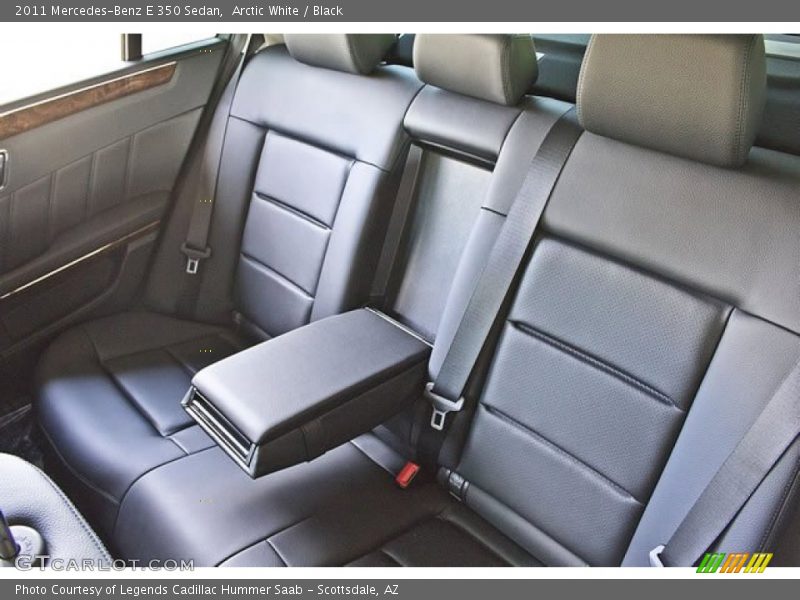 Arctic White / Black 2011 Mercedes-Benz E 350 Sedan