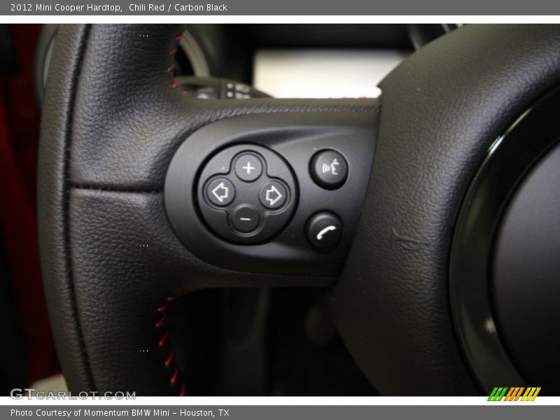 Chili Red / Carbon Black 2012 Mini Cooper Hardtop
