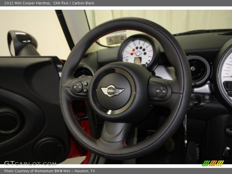 Chili Red / Carbon Black 2012 Mini Cooper Hardtop
