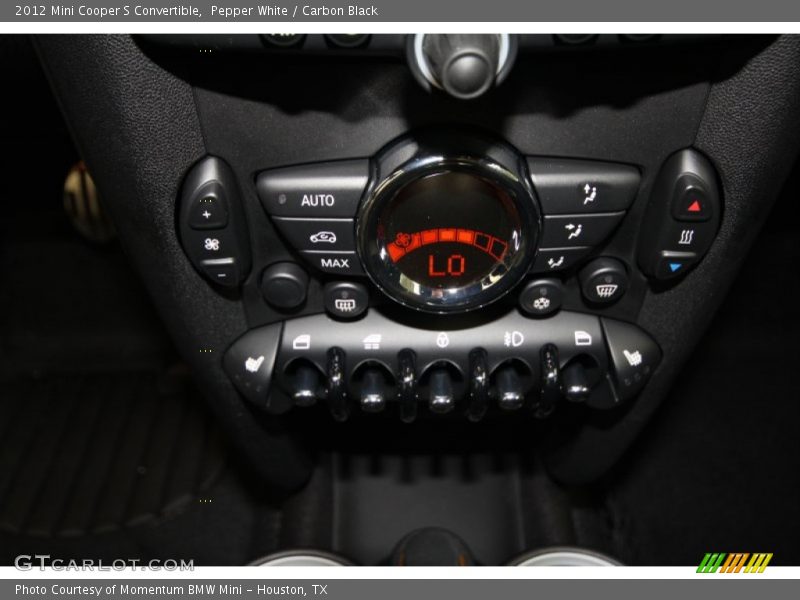 Pepper White / Carbon Black 2012 Mini Cooper S Convertible
