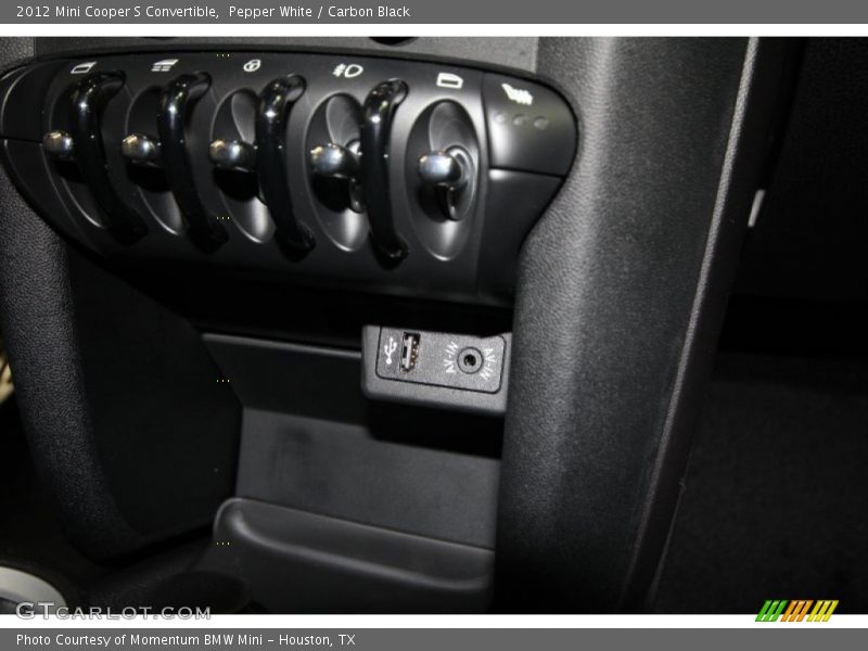 Pepper White / Carbon Black 2012 Mini Cooper S Convertible