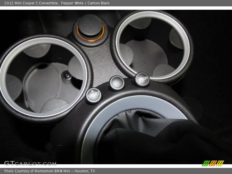 Pepper White / Carbon Black 2012 Mini Cooper S Convertible