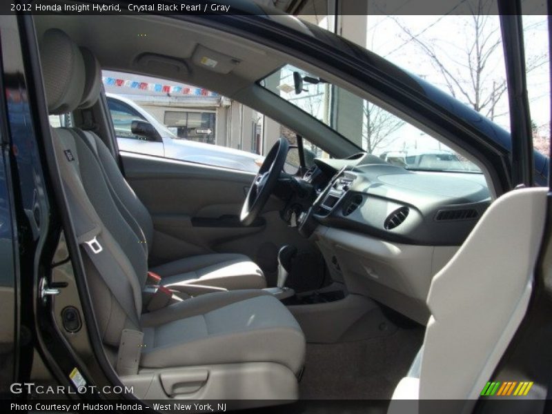 Crystal Black Pearl / Gray 2012 Honda Insight Hybrid