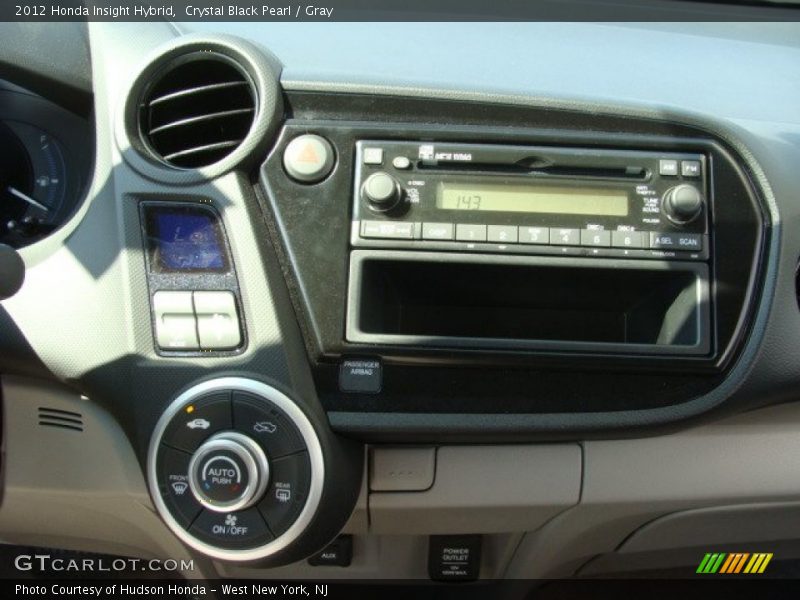 Controls of 2012 Insight Hybrid