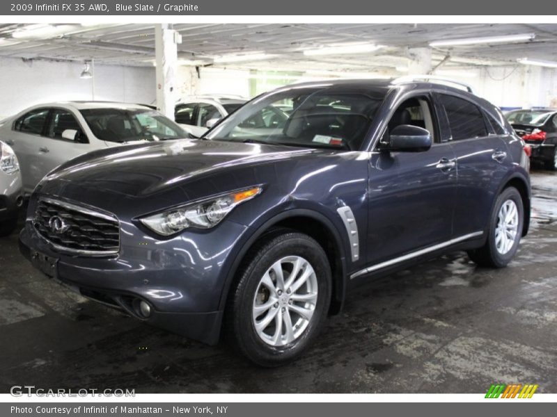 Blue Slate / Graphite 2009 Infiniti FX 35 AWD