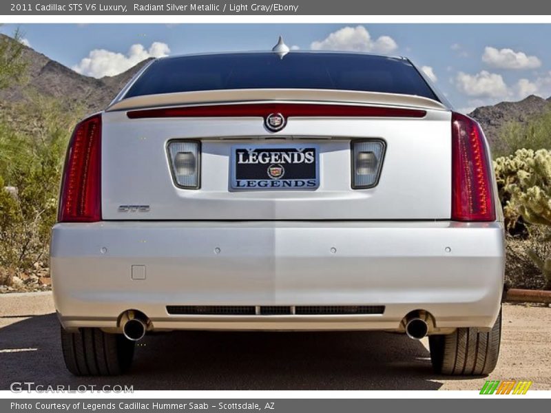 Radiant Silver Metallic / Light Gray/Ebony 2011 Cadillac STS V6 Luxury