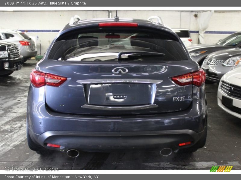 Blue Slate / Graphite 2009 Infiniti FX 35 AWD