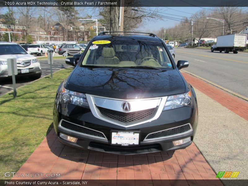 Crystal Black Pearl / Parchment 2010 Acura MDX Technology