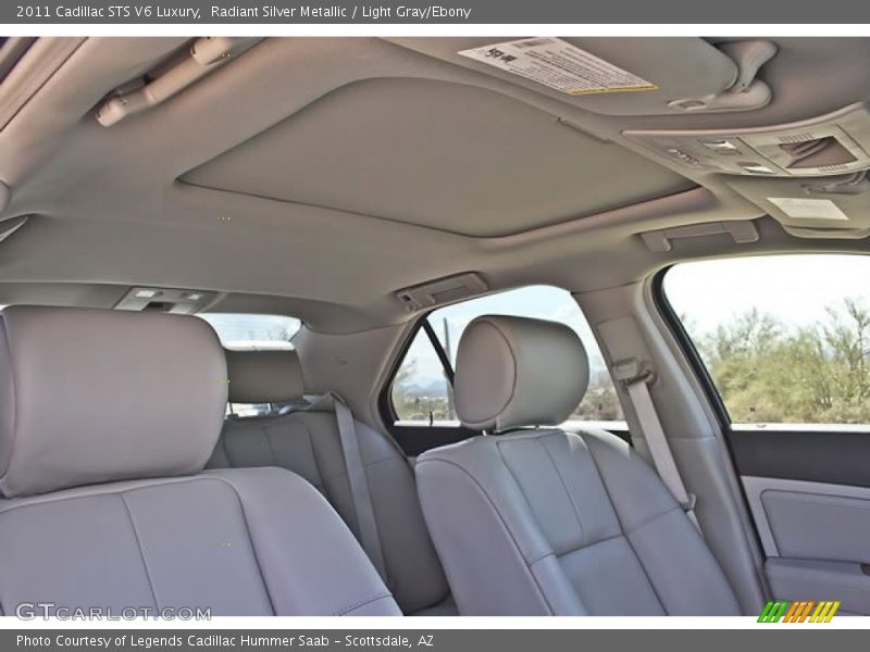 Radiant Silver Metallic / Light Gray/Ebony 2011 Cadillac STS V6 Luxury