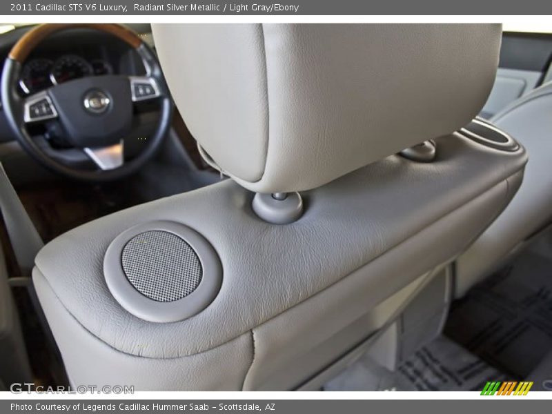 Radiant Silver Metallic / Light Gray/Ebony 2011 Cadillac STS V6 Luxury