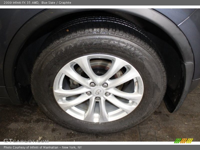 Blue Slate / Graphite 2009 Infiniti FX 35 AWD