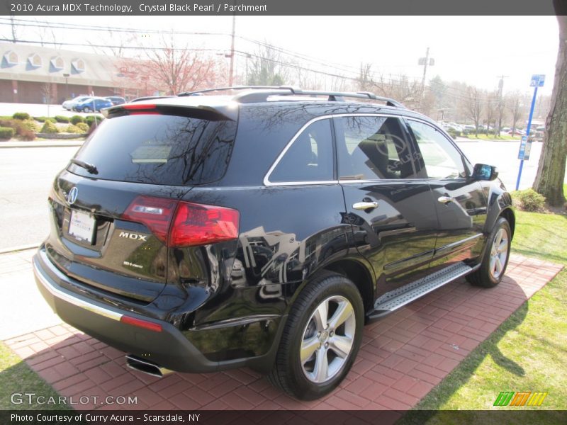 Crystal Black Pearl / Parchment 2010 Acura MDX Technology
