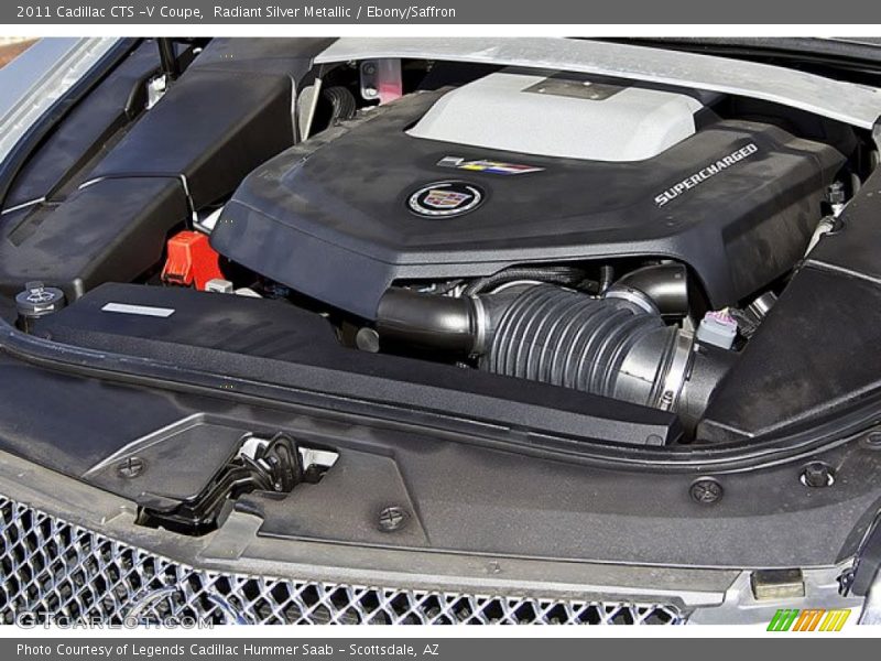  2011 CTS -V Coupe Engine - 6.2 Liter Supercharged OHV 16-Valve V8