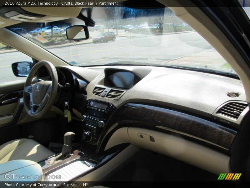 Crystal Black Pearl / Parchment 2010 Acura MDX Technology
