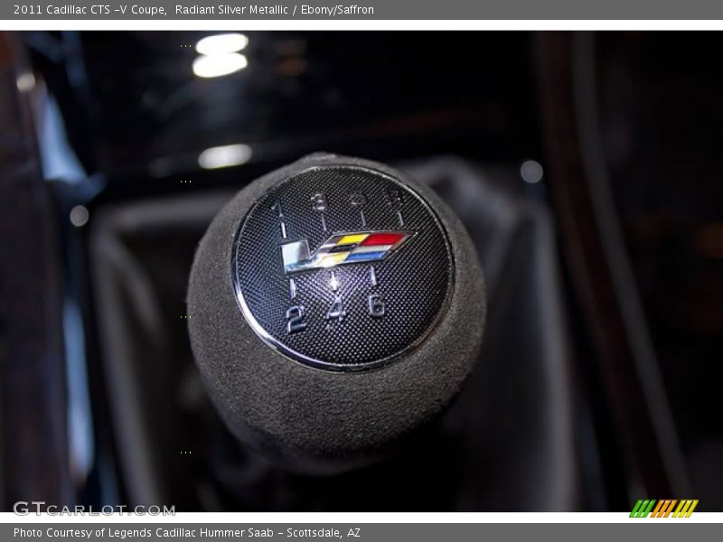  2011 CTS -V Coupe 6 Speed Manual Shifter