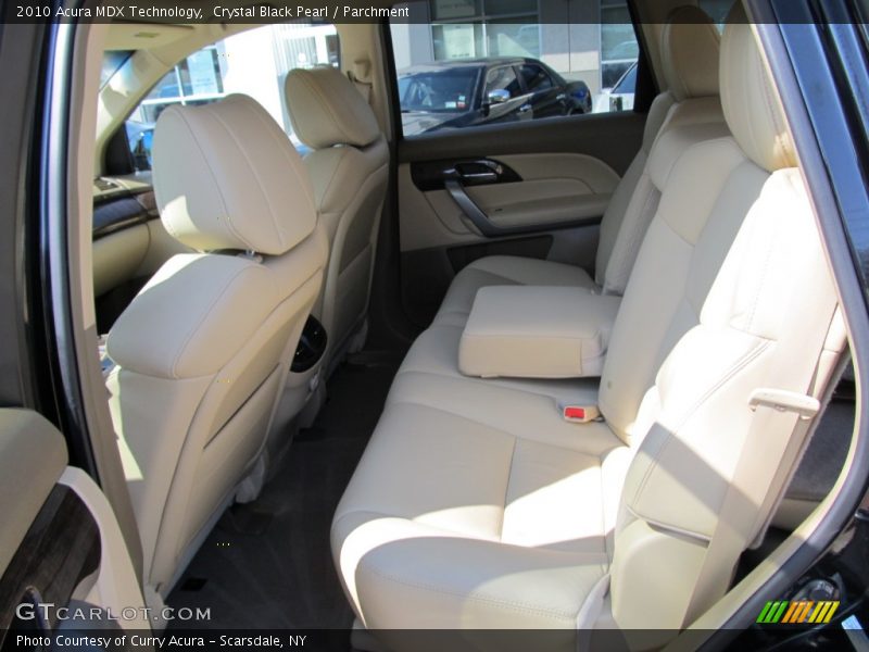 Crystal Black Pearl / Parchment 2010 Acura MDX Technology
