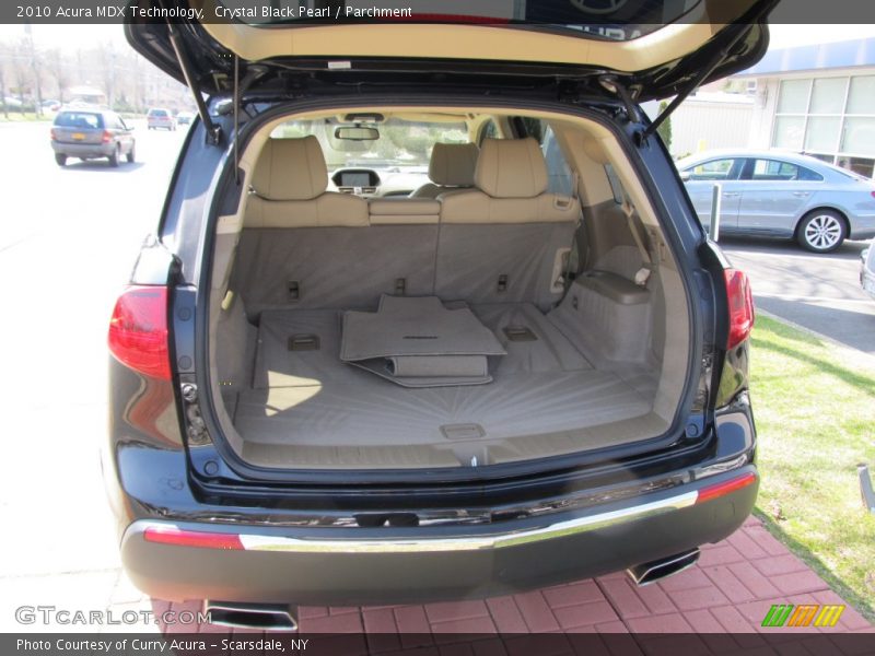 Crystal Black Pearl / Parchment 2010 Acura MDX Technology