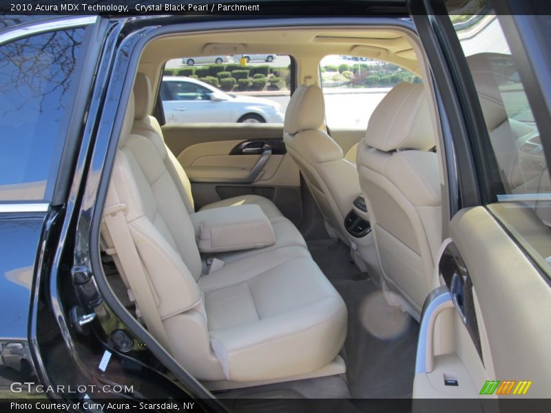 Crystal Black Pearl / Parchment 2010 Acura MDX Technology