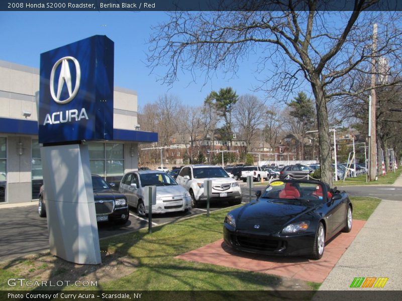 Berlina Black / Red 2008 Honda S2000 Roadster
