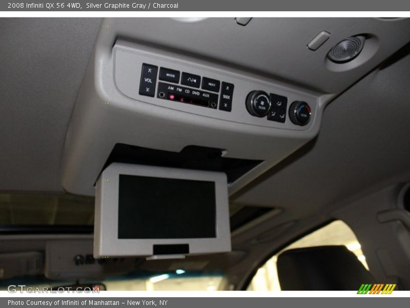 Silver Graphite Gray / Charcoal 2008 Infiniti QX 56 4WD