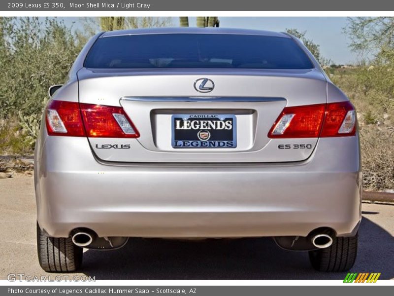 Moon Shell Mica / Light Gray 2009 Lexus ES 350