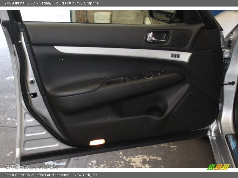 Liquid Platinum / Graphite 2009 Infiniti G 37 x Sedan
