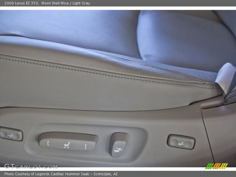 Moon Shell Mica / Light Gray 2009 Lexus ES 350