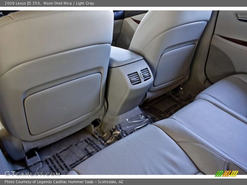 Moon Shell Mica / Light Gray 2009 Lexus ES 350