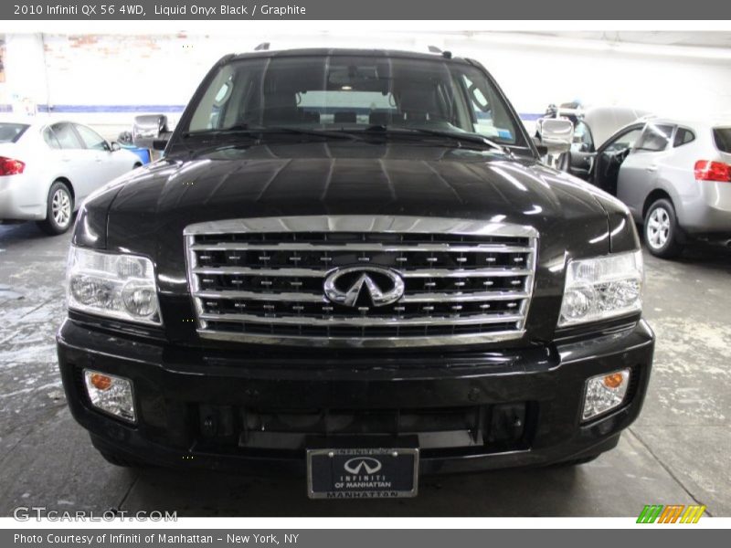 Liquid Onyx Black / Graphite 2010 Infiniti QX 56 4WD