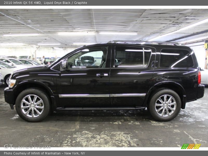 Liquid Onyx Black / Graphite 2010 Infiniti QX 56 4WD