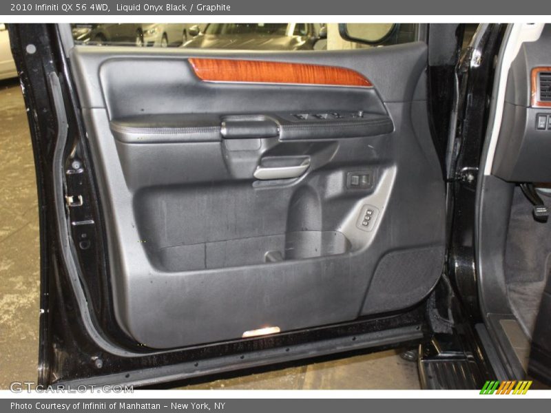 Liquid Onyx Black / Graphite 2010 Infiniti QX 56 4WD